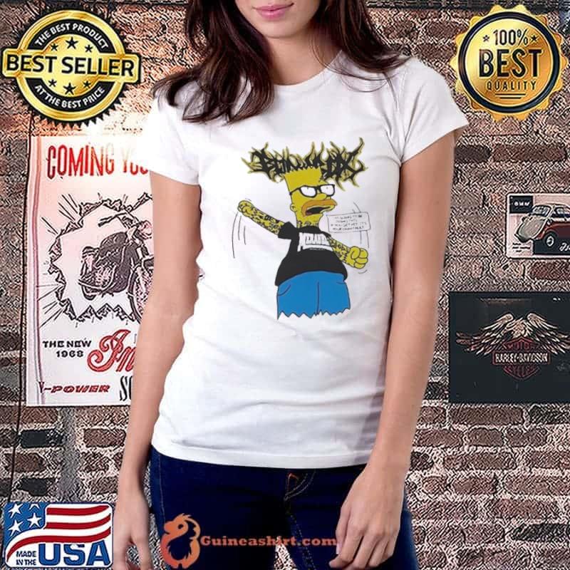 The Simpsons Bodyboxband Shirt Ladiestee