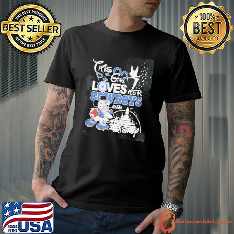 This Girl Loves Her Cowboys And Disney Mickey s Unisex