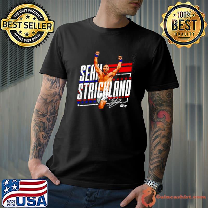 Top sean Strickland UFC stars signature vintage s Unisex