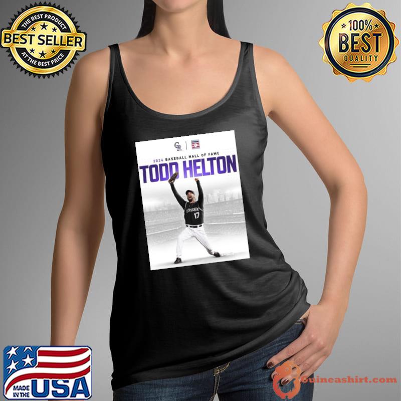 Top todd Helton Is Headed To The National Baseball Hall Of Fame Home Mlb shirt