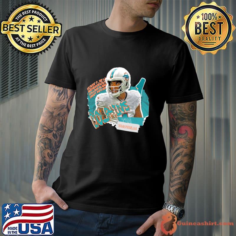 Tua Tagovailoa Superstar American football quarterback for the Miami Dolphins T-Shirt Unisex