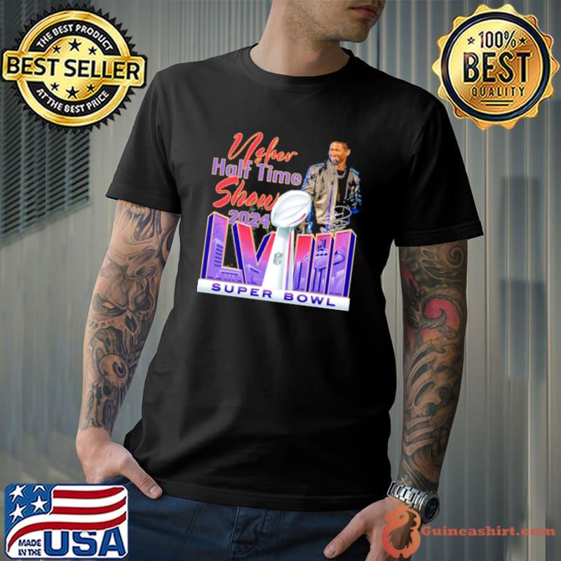 Usher Halftime Show 2024 Super Bowl LVIII Event Shirt