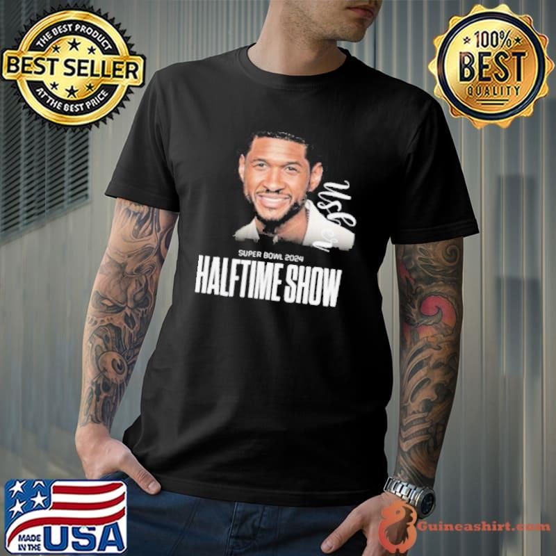 Usher Halftime Show Super Bowl LVIII 2024 Shirt - Guineashirt Premium ™ LLC