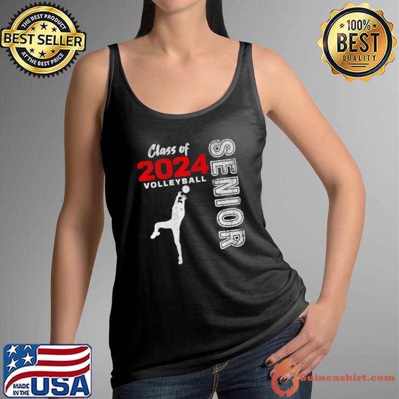 Volleyball Player Senior Class of 2024 Graduation 2024 T-Shirt Tank Top