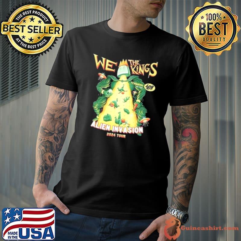 We The Kings Alien Tour 2024 Performance Schedule shirt