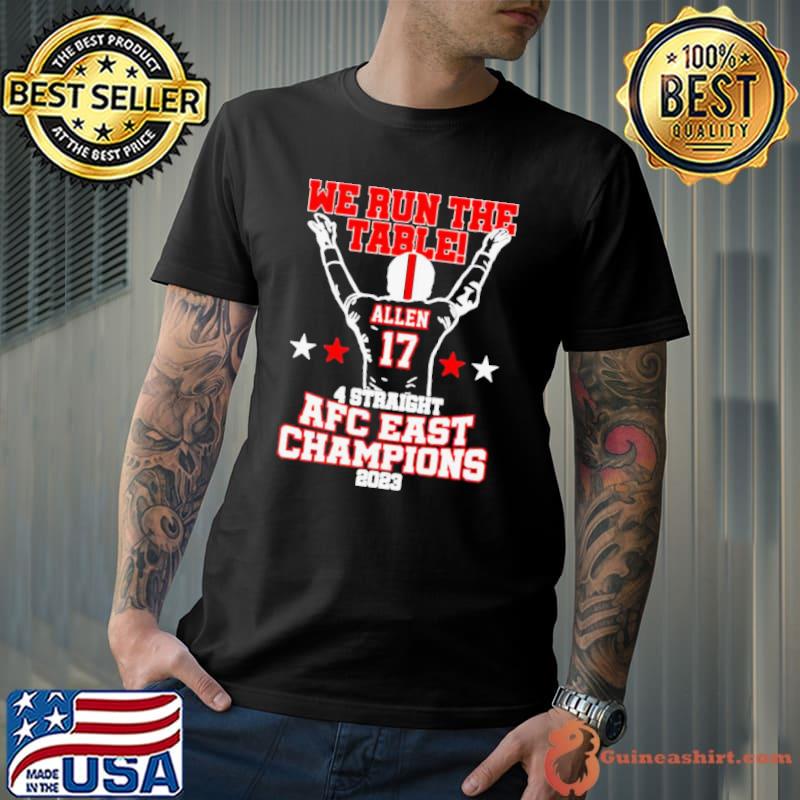 We The Table 4 Straight AFC Champions Allen 17 Victory 2023 s Unisex