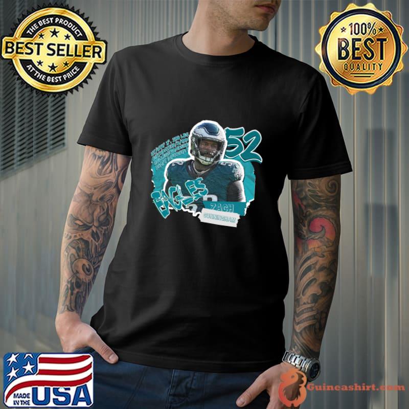 Zach Cunningham American football linebacker for the Philadelphia Eagles T-Shirt Unisex