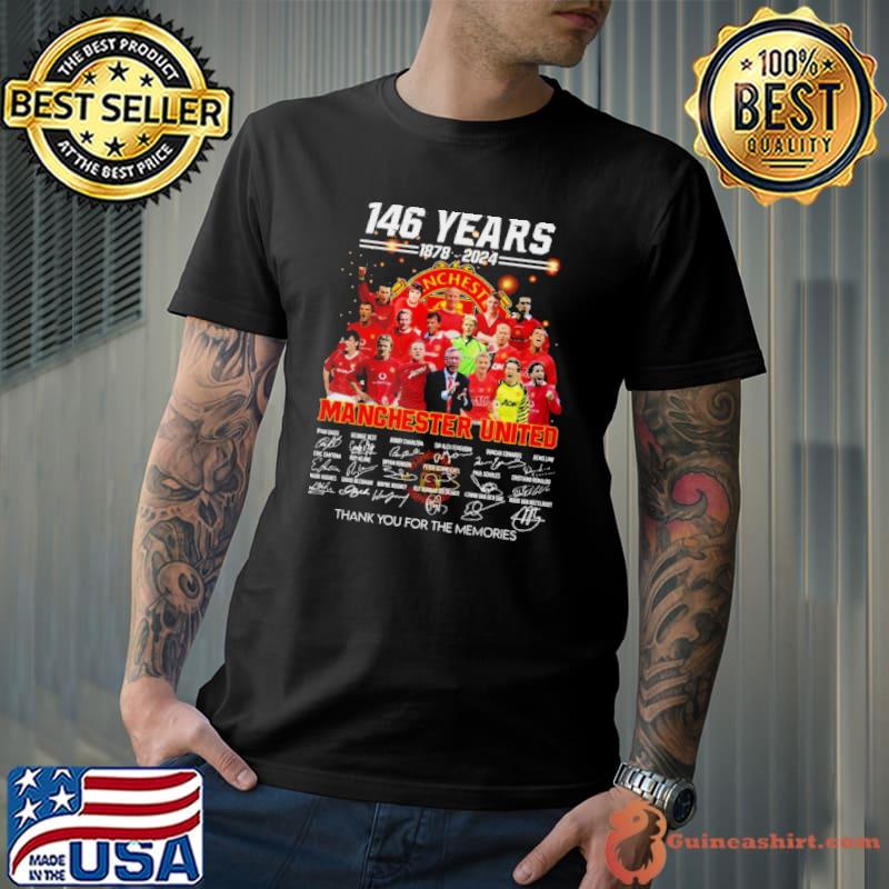 146 Years 1878 – 2024 Manchester United Thank You For The Memories Shirt Unisex