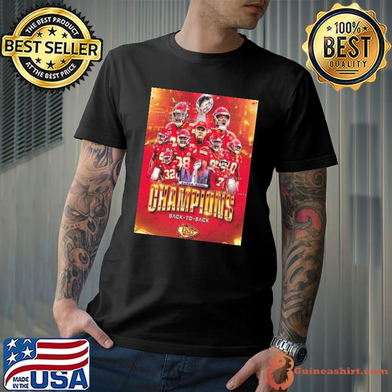 2024 Kansas City Chiefs Back To Back Super Bowl LVIII Shirt (watermarked)