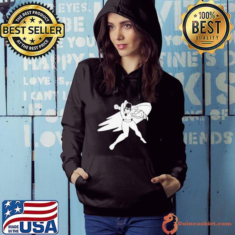 Adult Swim Merch Daylight Curfew x Space Ghost Pigment Dyed Shirts Hoodie