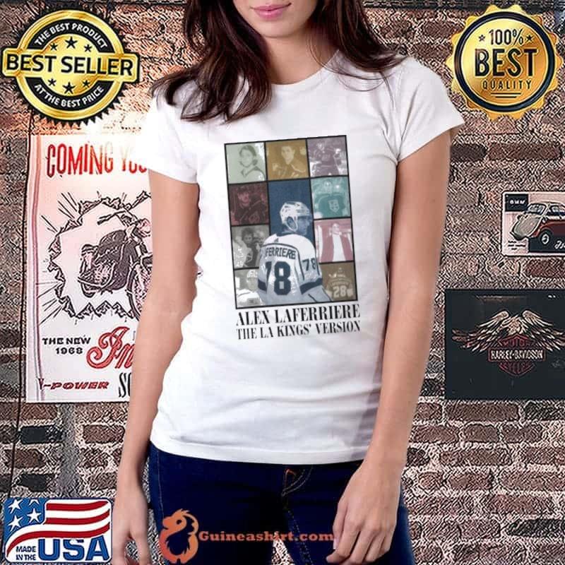 Alex Laferriere the LA Kings’ version eras tour shirt