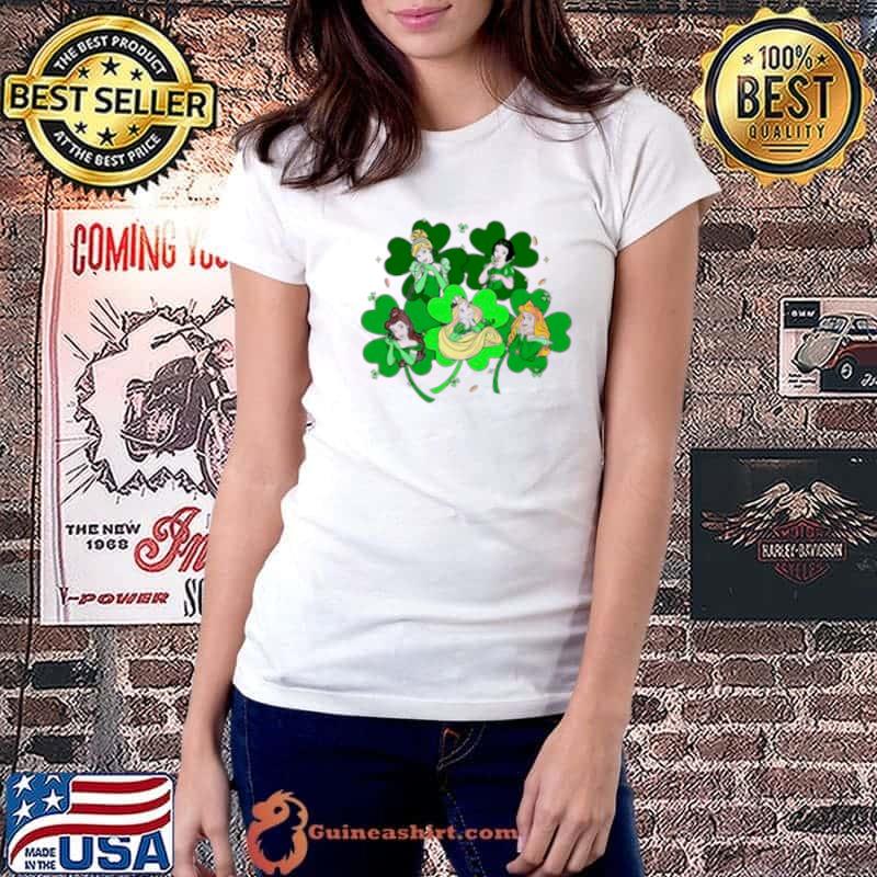 Awesome disney Princess St Patricks shirt