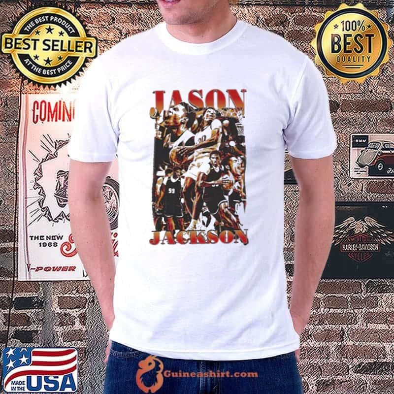 Awesome Jason Jackson White Individual Caricature Shirt Unisex