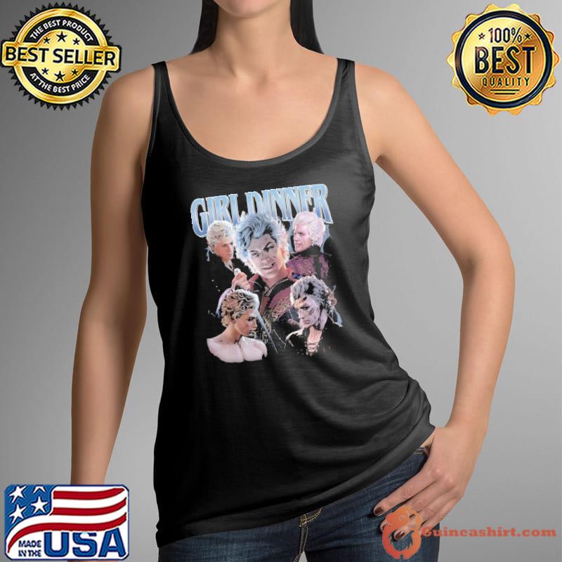 Baldur's Gate 3 Girl Dinner RPG set in the universe of Dungeons & Dragons shirt