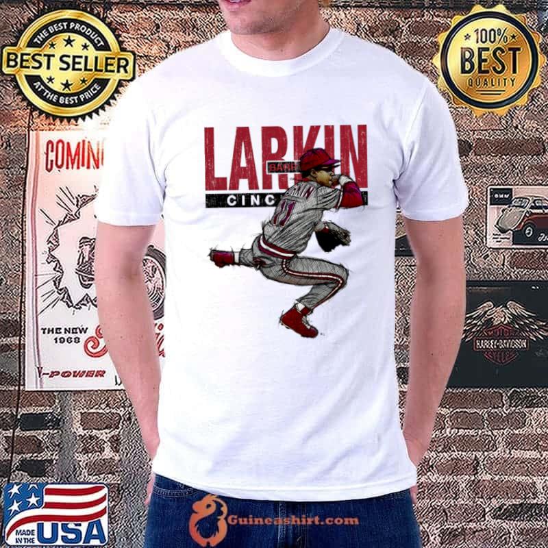 Barry Larkin Cincinnati Sketch American former professional baseball player T-Shirt
