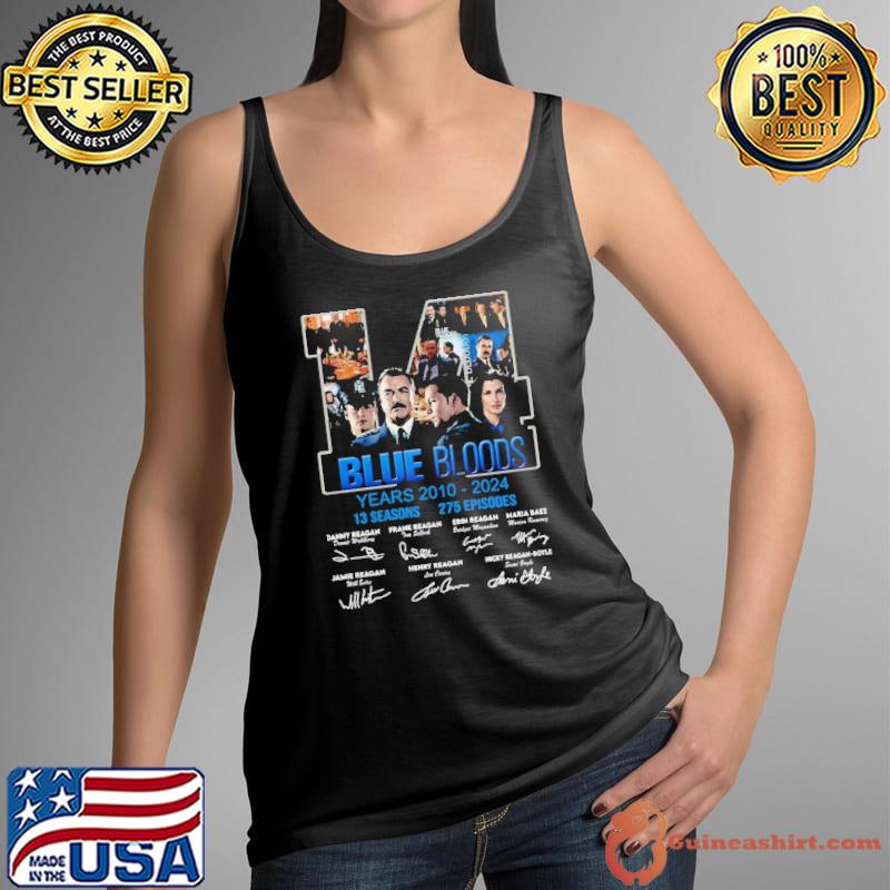 Blue Bloods 14 Years 2010 – 2024 13 Seasons 275 Episodes Shirt