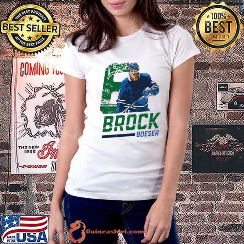 Brock Boeser Vancouver Wing American professional ice hockey T-Shirt Ladiestee