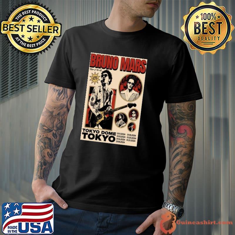 Bruno Mars Concert Tokyo Dome 2024 shirt