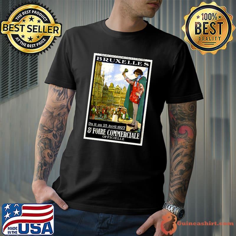 Brussels Belgium Trade Fair 1930 Foire Commerciale T-Shirt
