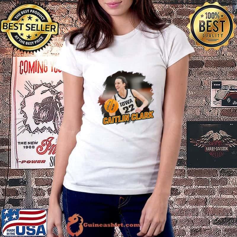 Caitlin Clark 22 American college basketball player for the Iowa Hawkeyes T-Shirt