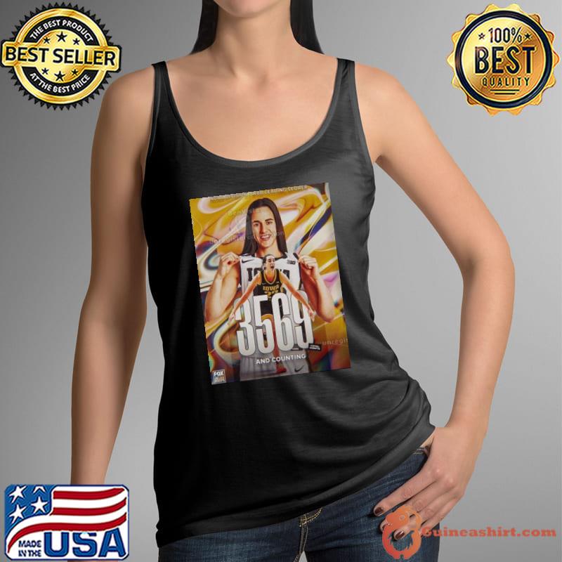 Caitlin Clark 3569 Total Points And Counting Ncaa Division I Wbb Leading Scorer shirt