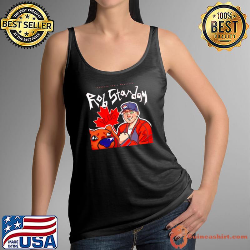 Canadian Indie Wrestler Rob Stardom vlog shirt