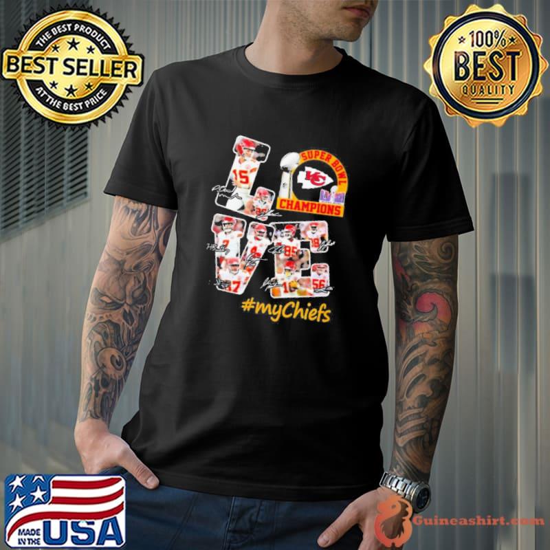 Chiefs Super Bowl Champions LOVE Shirt