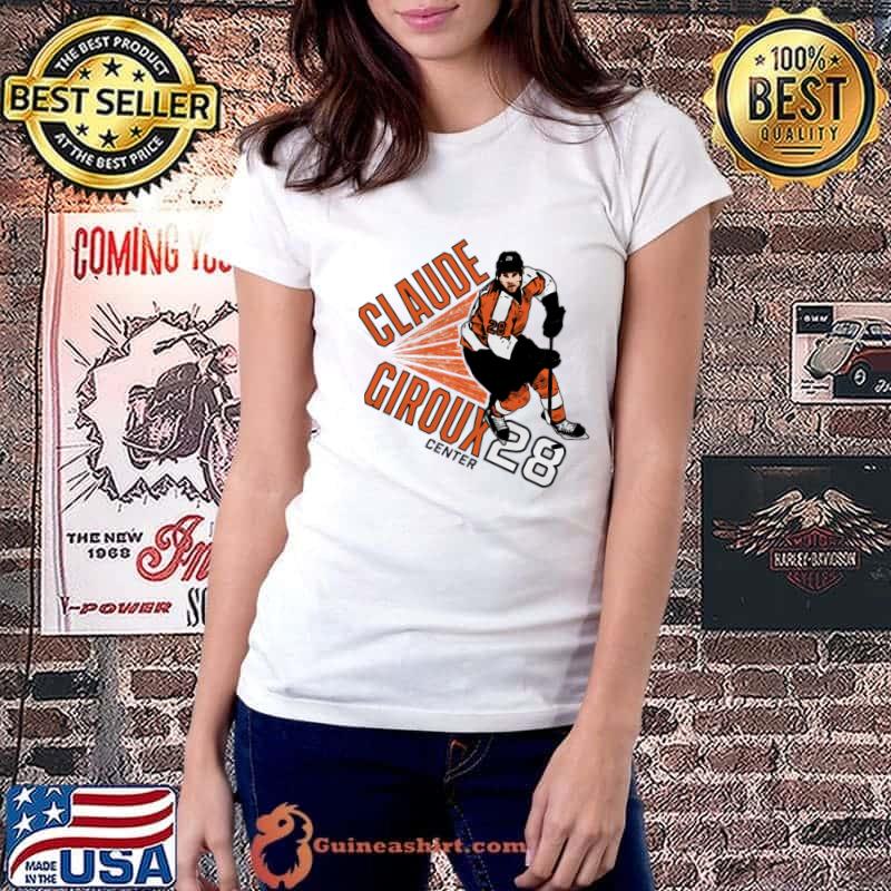 Claude Giroux New York I Point Canadian professional ice hockey forward T-Shirt Ladiestee