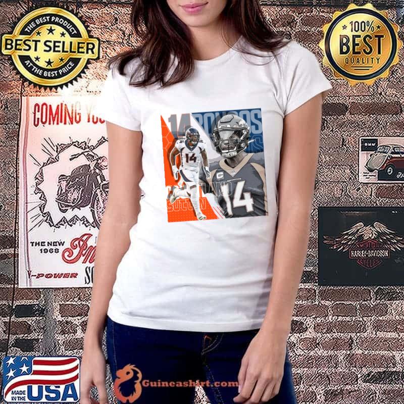 Courtland Sutton American football wide receiver for the Denver Broncos T-Shirt