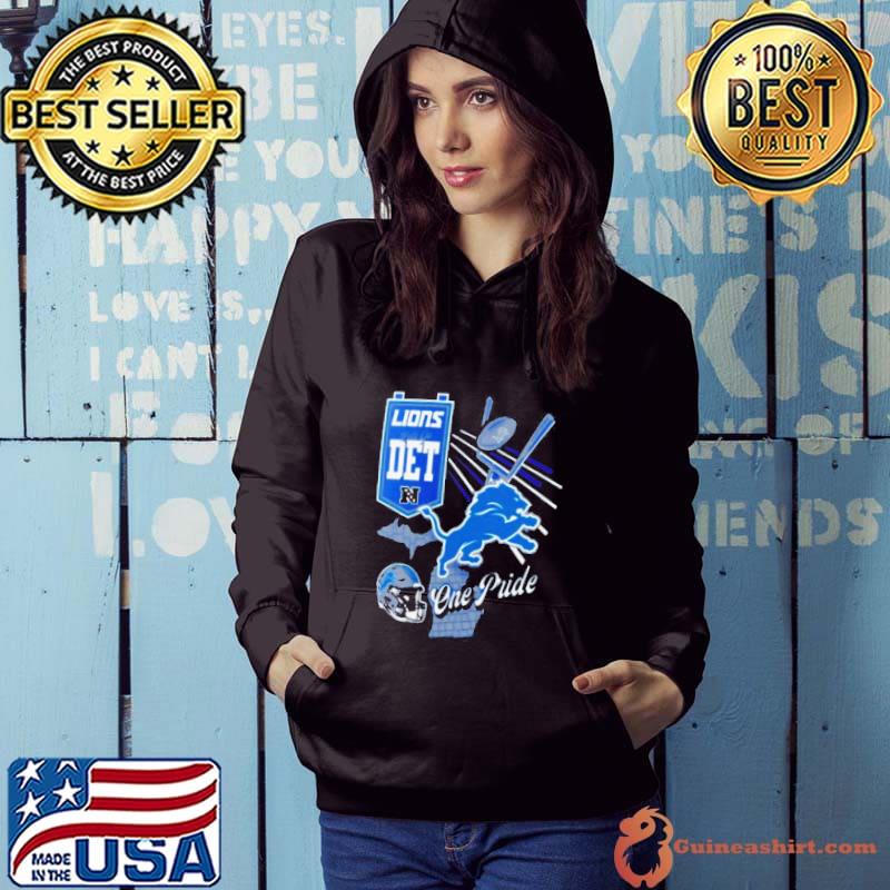 Detroit Lions Split Zone s Hoodie