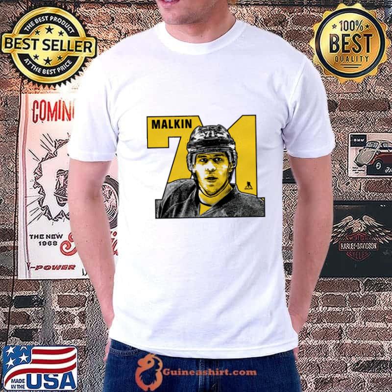 Evgeni Malkin Pittsburgh Number Russian professional ice hockey centre T-Shirt