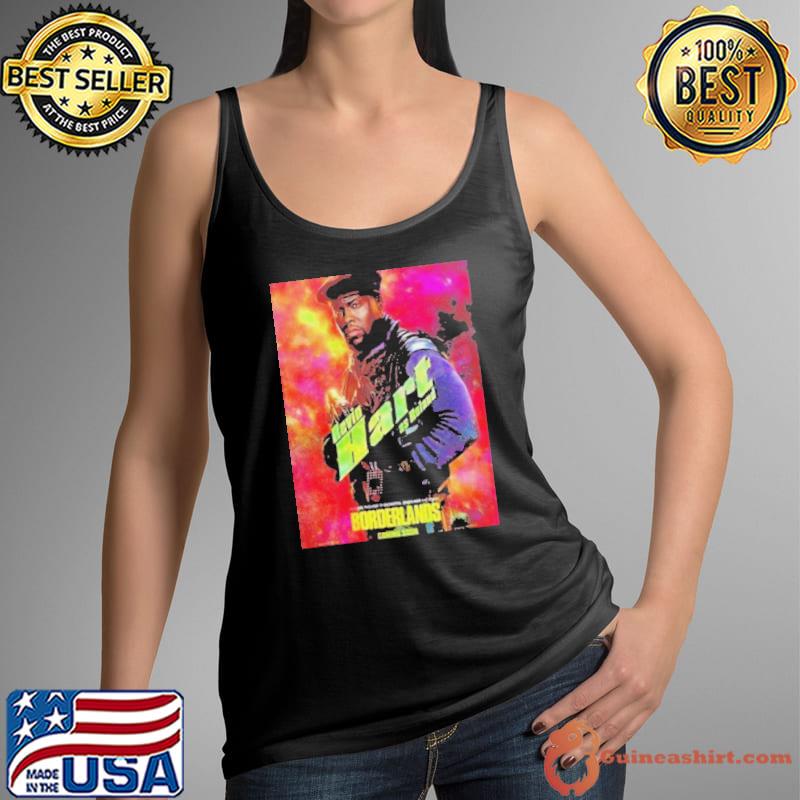 Funny borderlands Movie Kevin Hart As Roland Character Shirt