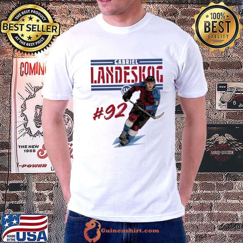 Gabriel Landeskog Swedish professional ice hockey Colorado Play T-Shirt Unisex