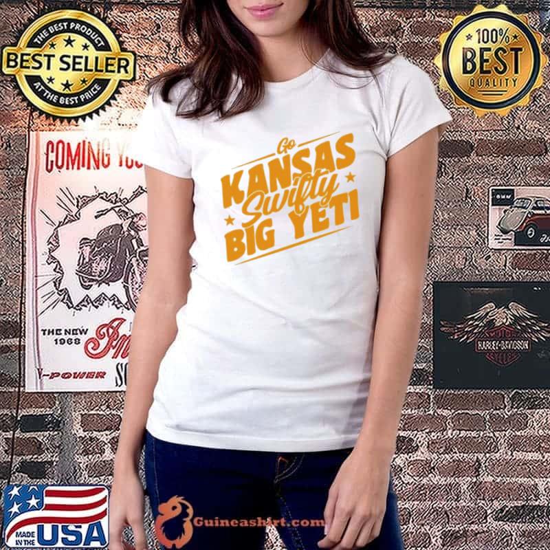 Go Kansas Swifty big yeti Chiefs football shirt