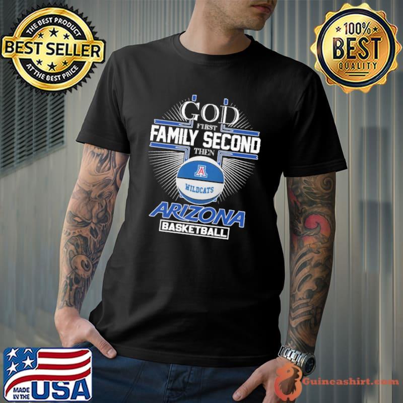 God first family second then arizona basketball cross s Unisex