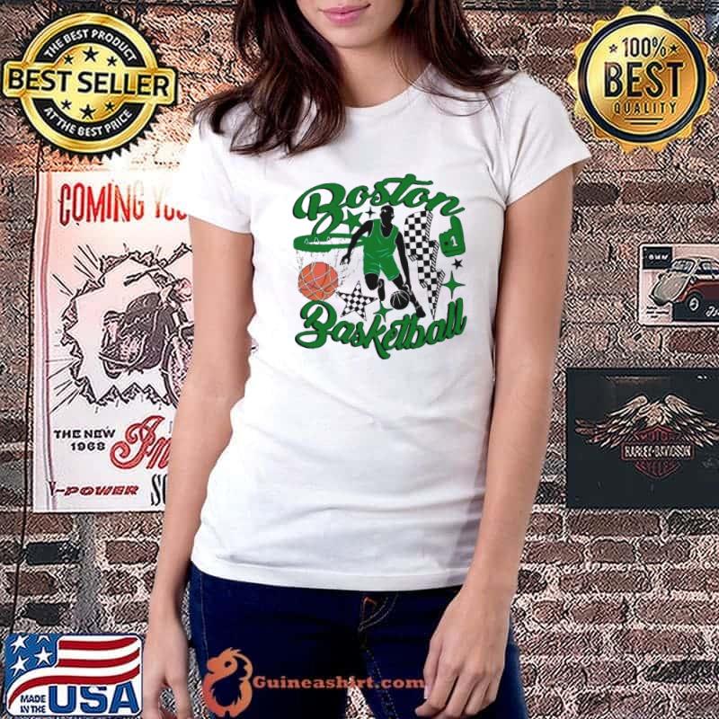 Groovy NBA Boston basketball shirt