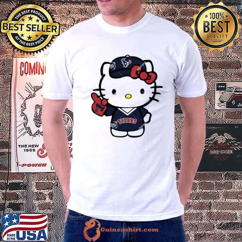Houston Texans Baseball Number 1 Hello Kitty shirt