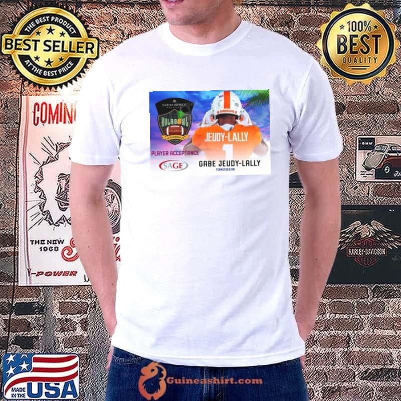 Hula Bowl 2024 NCAA College football Gabe Jeudy-Lally shirt