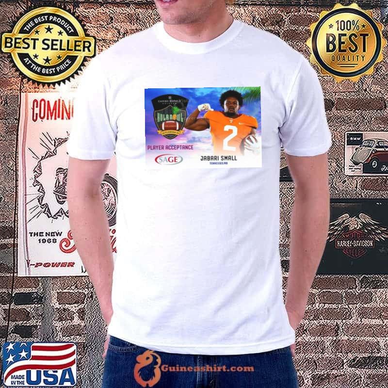 Hula Bowl 2024 NCAA College football Jabari Small shirt