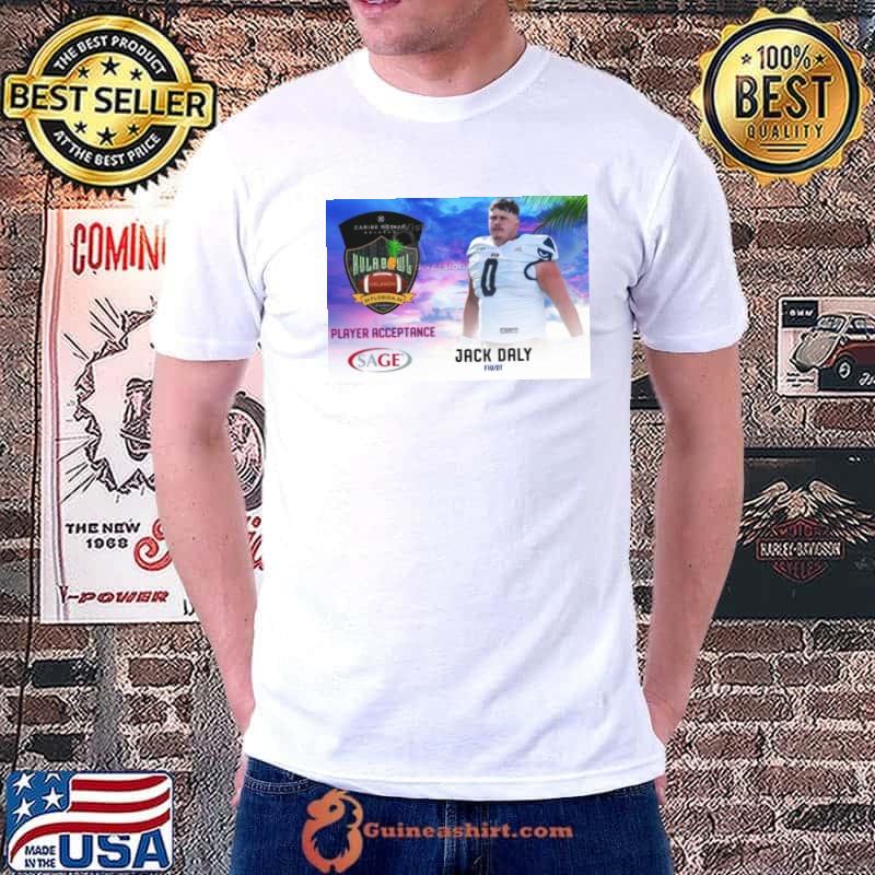 Hula Bowl 2024 NCAA College football Jack Daly shirt