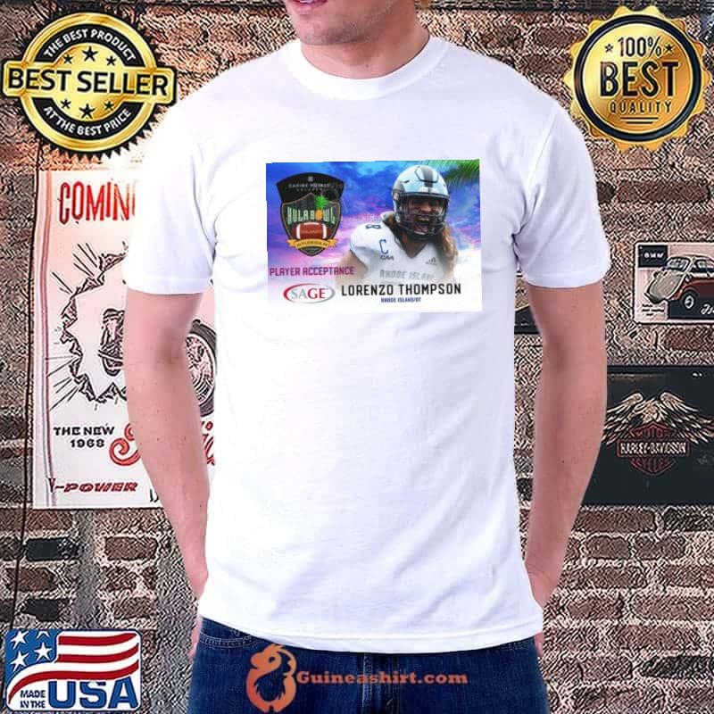 Hula Bowl 2024 NCAA College football Lorenzo Thompson shirt