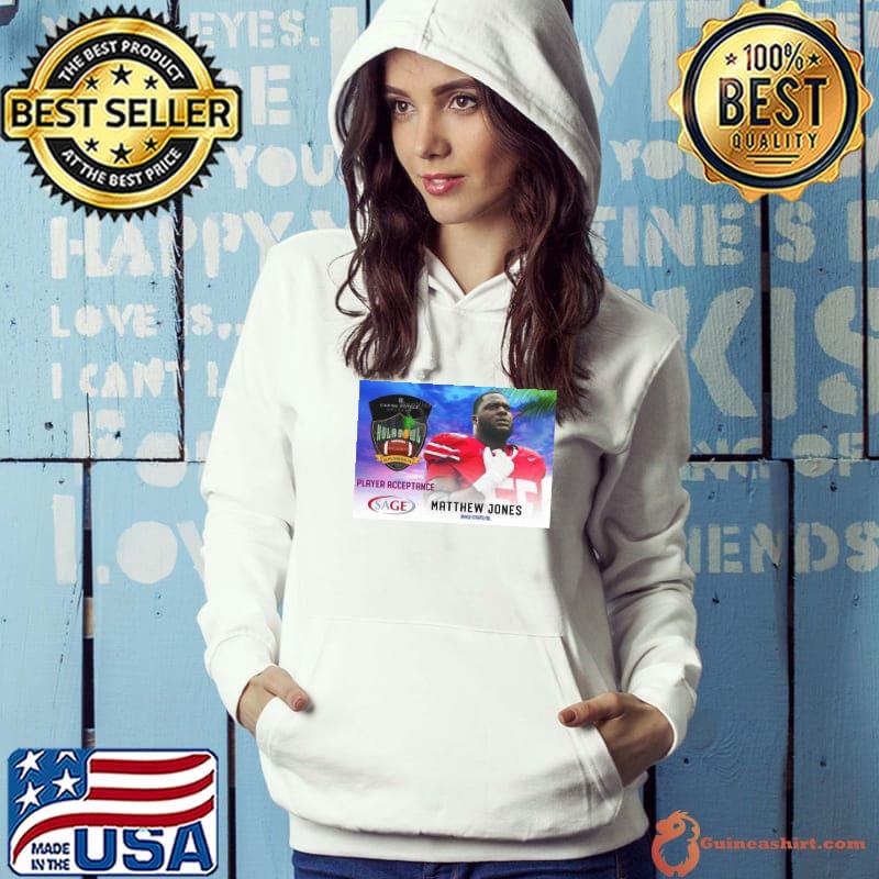 Hula Bowl 2024 NCAA College football Matthew Jones s Hoodie