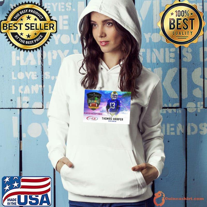 Hula Bowl 2024 NCAA College football Thomas Harper s Hoodie