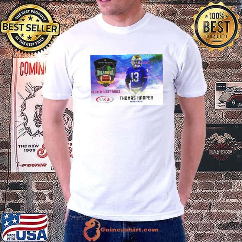 Hula Bowl 2024 NCAA College football Thomas Harper shirt