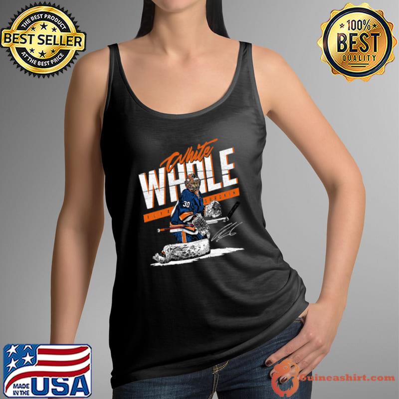 Ilya Sorokin New York I White Whale Russian professional ice hockey goaltender signature T-Shirt Tank Top