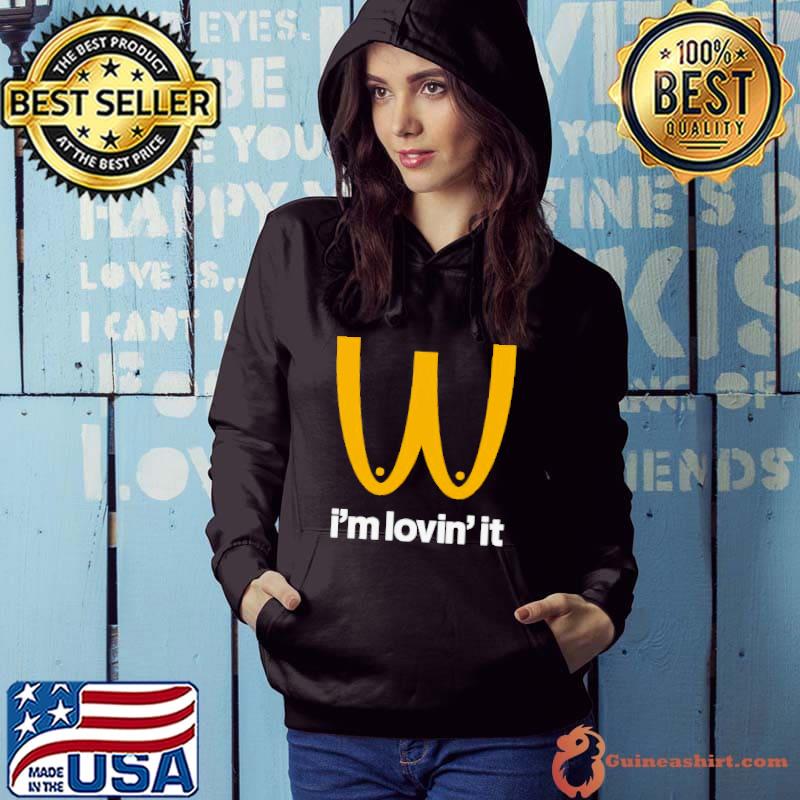 I’m Lovin’ it McDonald’s Boobies boobs parody s Hoodie
