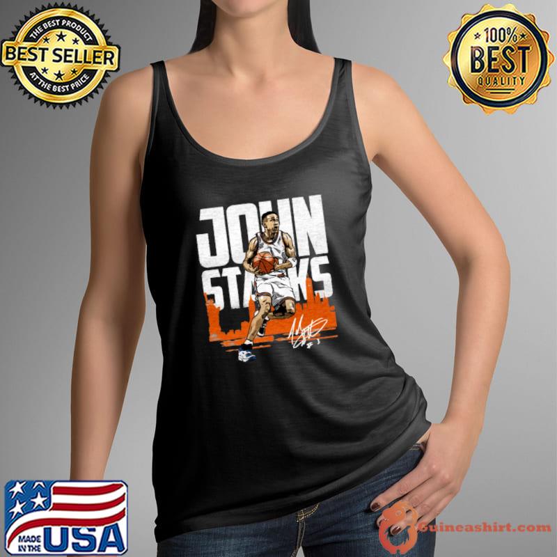 John starks skyline drive signature American former professional basketball T-Shirt