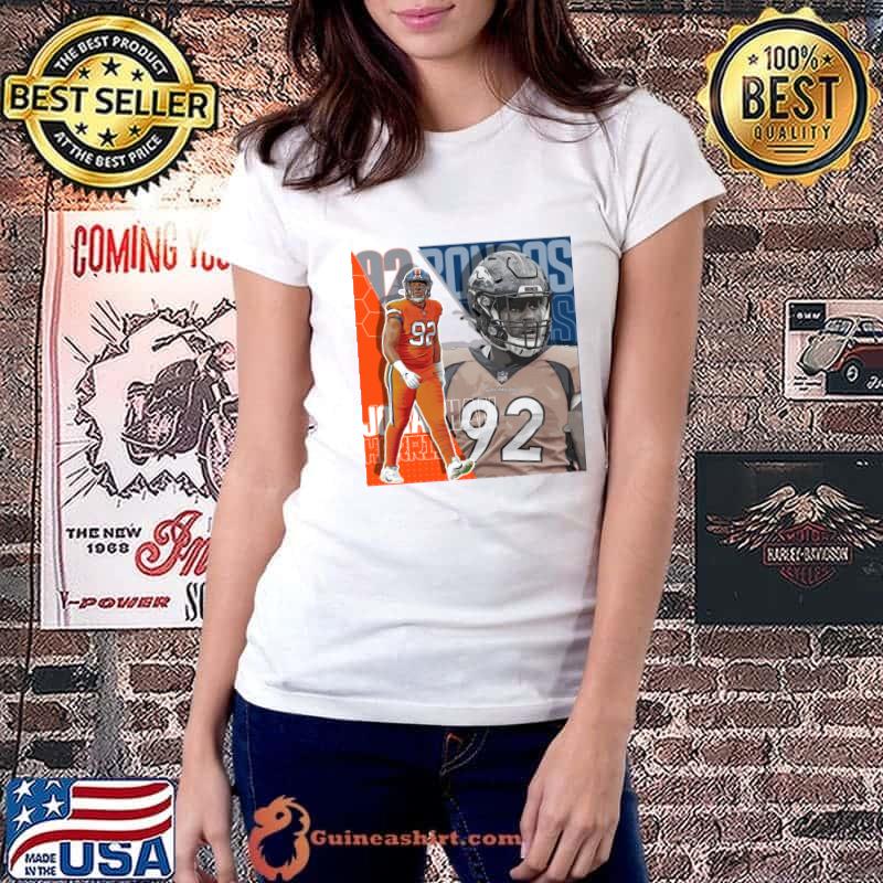 Jonathan Harris American football defensive end for the Denver Broncos T-Shirt