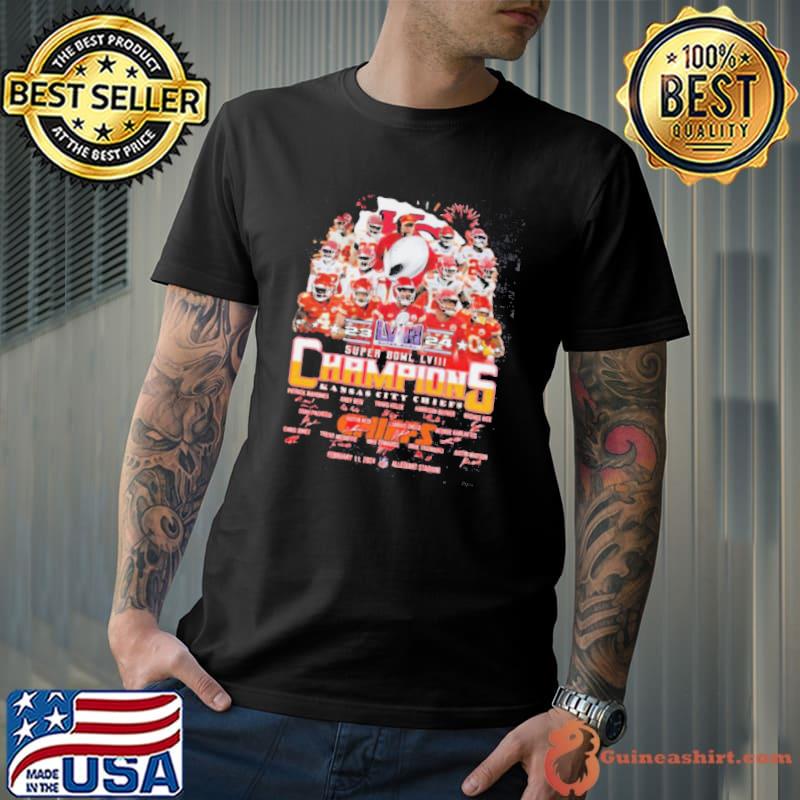 Kansas City Chiefs 2023 2024 Super Bowl LVIII T Shirt