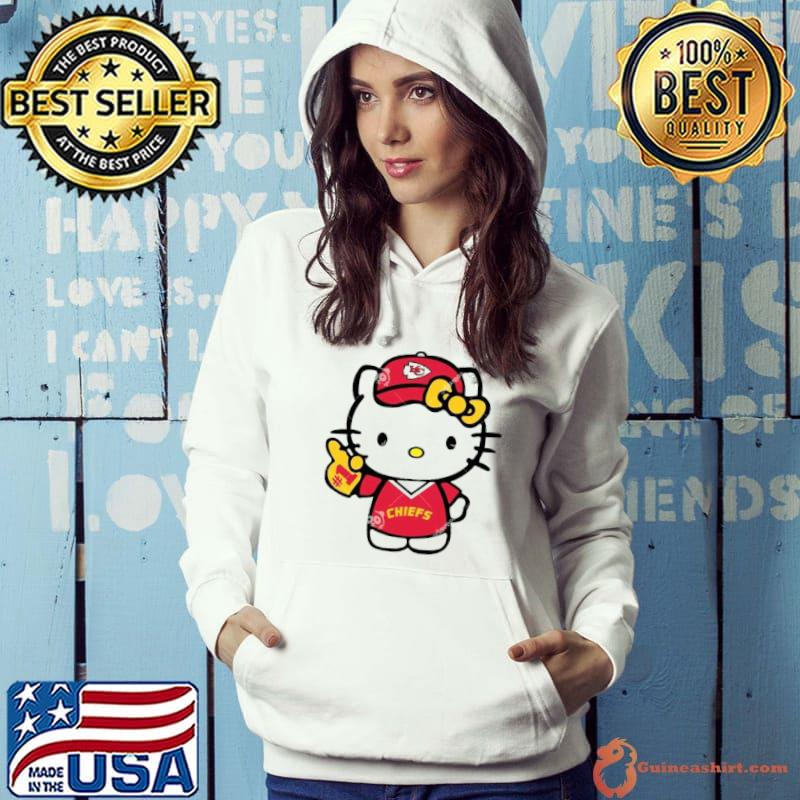 Kansas City Chiefs Baseball Number 1 Hello Kitty s Hoodie